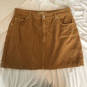 TopShop Corduroy Skirt